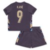 Conjunto (Camiseta+Pantalón Corto) Inglaterra Kane 9 Segunda Equipación Euro 2024 - Niño